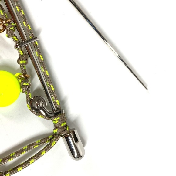 LOUIS VUITTON Yellow Brooch